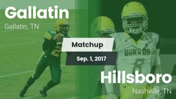 Matchup: Gallatin vs. Hillsboro  2017