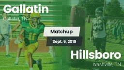 Matchup: Gallatin vs. Hillsboro  2019