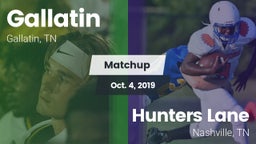 Matchup: Gallatin vs. Hunters Lane  2019