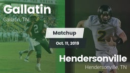 Matchup: Gallatin vs. Hendersonville  2019