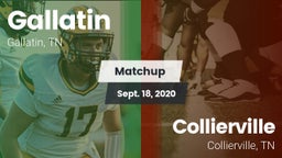 Matchup: Gallatin vs. Collierville  2020
