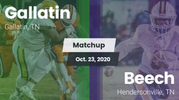Matchup: Gallatin vs. Beech  2020