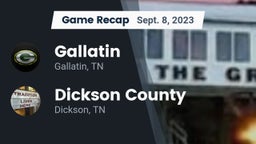 Recap: Gallatin  vs. Dickson County  2023