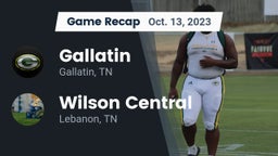 Recap: Gallatin  vs. Wilson Central  2023