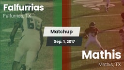 Matchup: Falfurrias vs. Mathis  2017