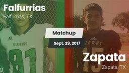 Matchup: Falfurrias vs. Zapata  2017
