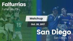 Matchup: Falfurrias vs. San Diego  2017