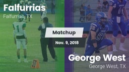 Matchup: Falfurrias vs. George West  2018