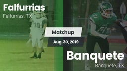 Matchup: Falfurrias vs. Banquete  2019