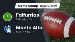Recap: Falfurrias  vs. Monte Alto  2019