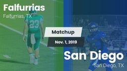 Matchup: Falfurrias vs. San Diego  2019