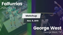 Matchup: Falfurrias vs. George West  2019
