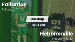 Matchup: Falfurrias vs. Hebbronville  2020