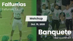 Matchup: Falfurrias vs. Banquete  2020