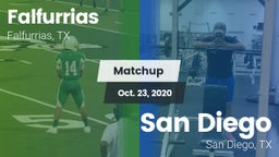 Matchup: Falfurrias vs. San Diego  2020
