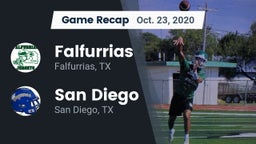 Recap: Falfurrias  vs. San Diego  2020