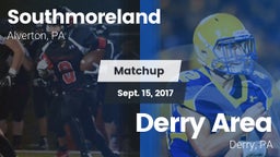 Matchup: Southmoreland vs. Derry Area 2017