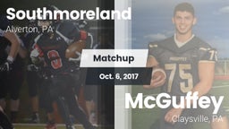 Matchup: Southmoreland vs. McGuffey  2017