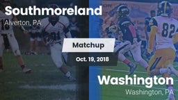 Matchup: Southmoreland vs. Washington  2018