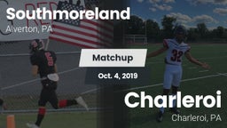 Matchup: Southmoreland vs. Charleroi  2019
