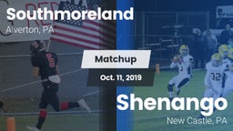 Matchup: Southmoreland vs. Shenango  2019