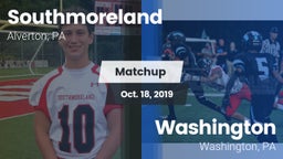 Matchup: Southmoreland vs. Washington  2019