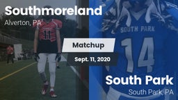 Matchup: Southmoreland vs. South Park  2020