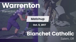Matchup: Warrenton vs. Blanchet Catholic  2017