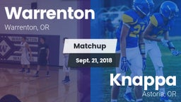 Matchup: Warrenton vs. Knappa  2018