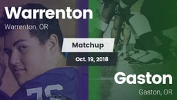 Matchup: Warrenton vs. Gaston  2018
