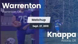 Matchup: Warrenton vs. Knappa  2019