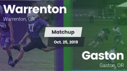 Matchup: Warrenton vs. Gaston  2019