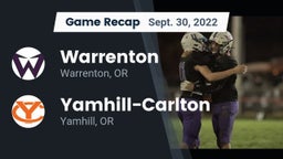 Recap: Warrenton  vs. Yamhill-Carlton  2022