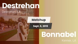 Matchup: Destrehan vs. Bonnabel  2019