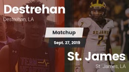 Matchup: Destrehan vs. St. James  2019