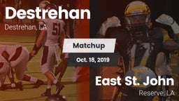 Matchup: Destrehan vs. East St. John  2019
