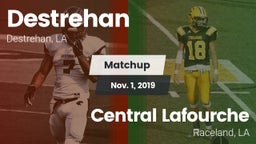 Matchup: Destrehan vs. Central Lafourche  2019