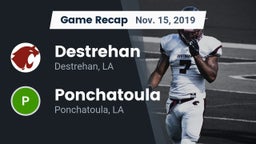 Recap: Destrehan  vs. Ponchatoula  2019