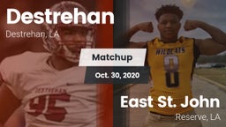 Matchup: Destrehan vs. East St. John  2020