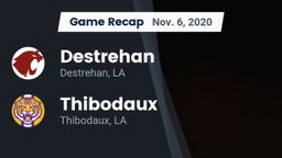 Recap: Destrehan  vs. Thibodaux  2020
