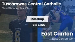 Matchup: Tuscarawas Central C vs. East Canton  2017