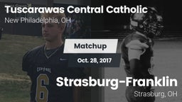 Matchup: Tuscarawas Central C vs. Strasburg-Franklin  2017