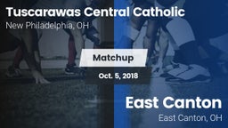 Matchup: Tuscarawas Central C vs. East Canton  2018