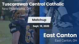 Matchup: Tuscarawas Central C vs. East Canton  2020