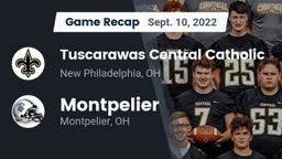 Recap: Tuscarawas Central Catholic  vs. Montpelier  2022