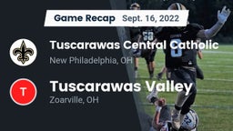 Recap: Tuscarawas Central Catholic  vs. Tuscarawas Valley  2022