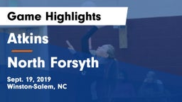 Atkins  vs North Forsyth  Game Highlights - Sept. 19, 2019