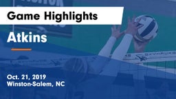 Atkins  Game Highlights - Oct. 21, 2019