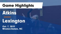 Atkins  vs Lexington  Game Highlights - Oct. 7, 2019
