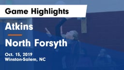 Atkins  vs North Forsyth  Game Highlights - Oct. 15, 2019